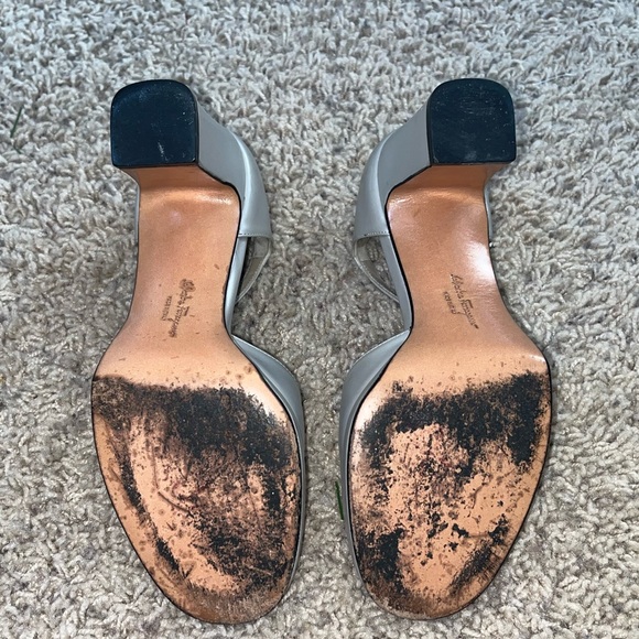 Salvatore Ferragamo Gray Heel - Picture 7 of 7